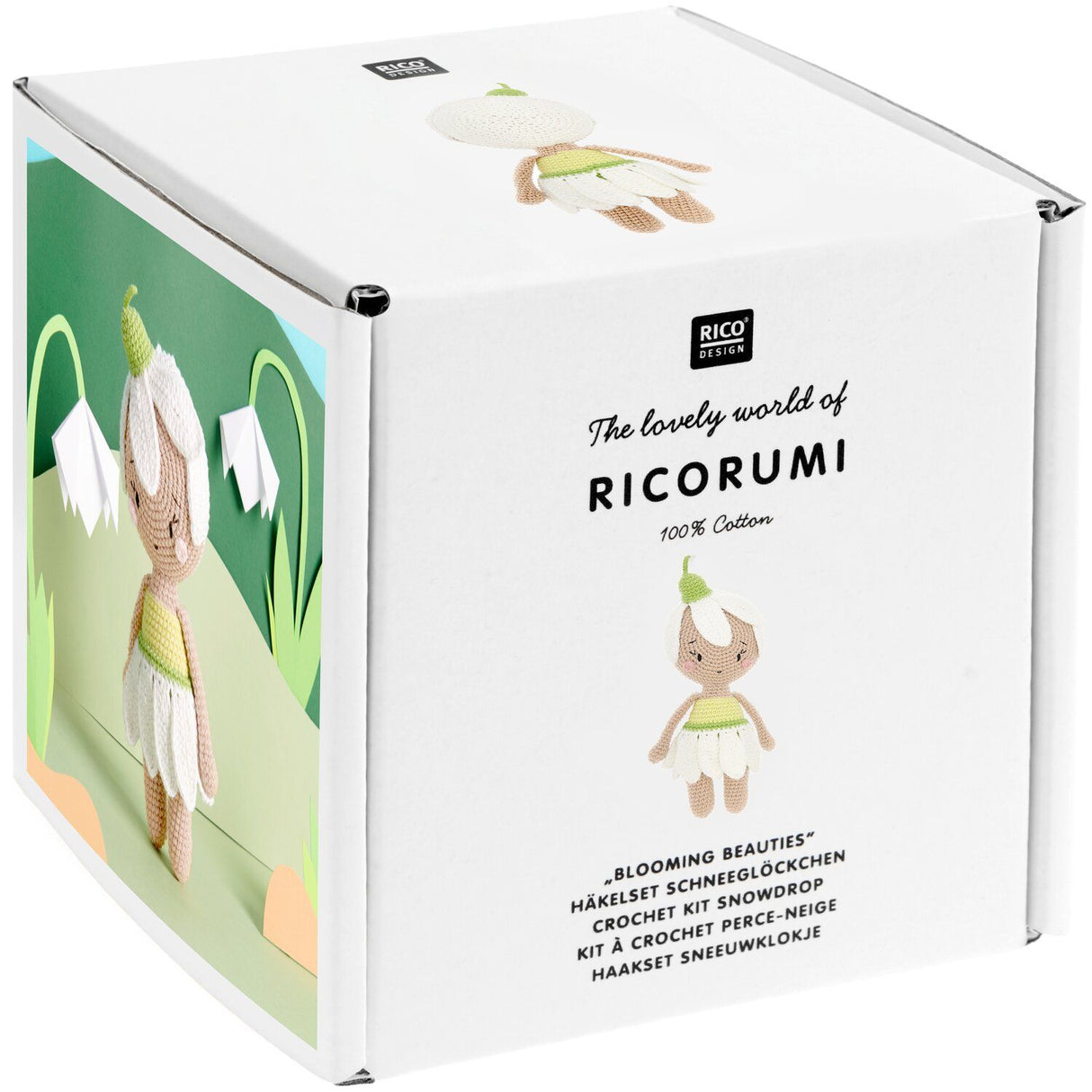 Kit Amigurumi Ricorumi Blooming Beauties - Snowdrops