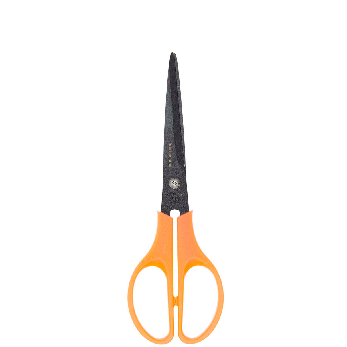 Tijera Antiadherente 16,5 cm Naranja Neón