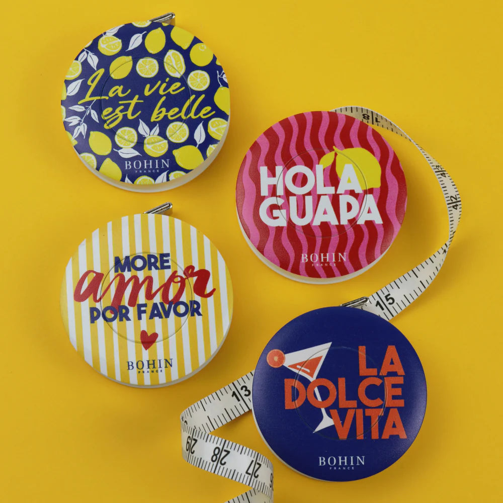 Cinta Mètrica Bohin - Col·lecció Dolce Vita