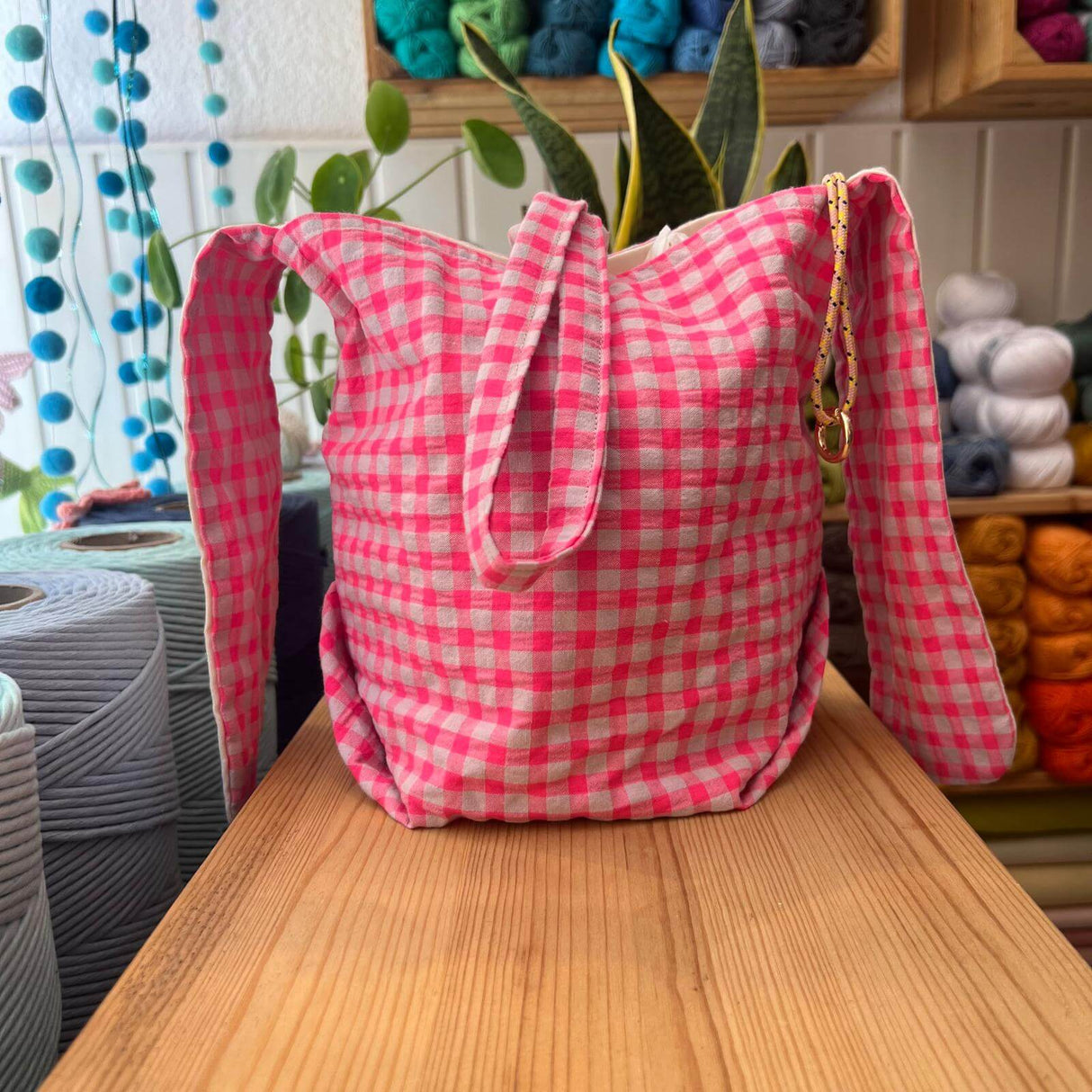 Bunny bag neon rosa3