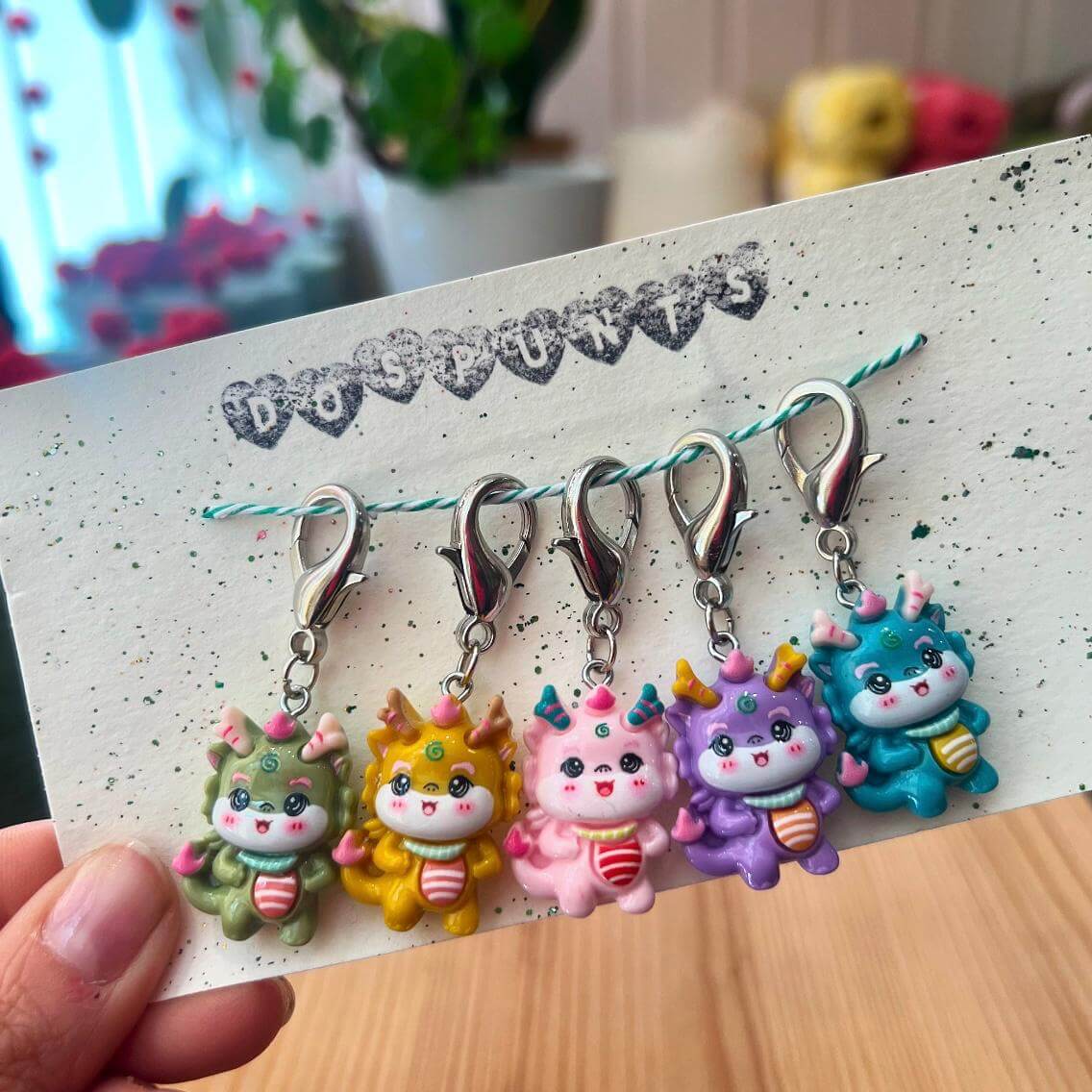 Marcadores dragón mosquetón ok