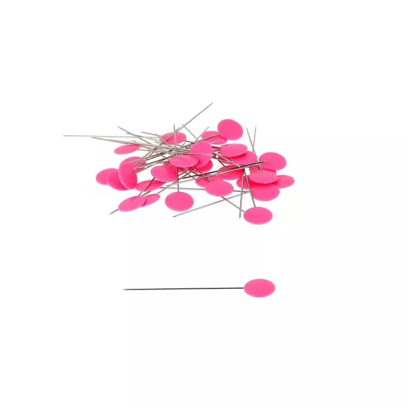 Alfileres Bohin Cabeza Plana de Plástico - 42mm x 0,55mm