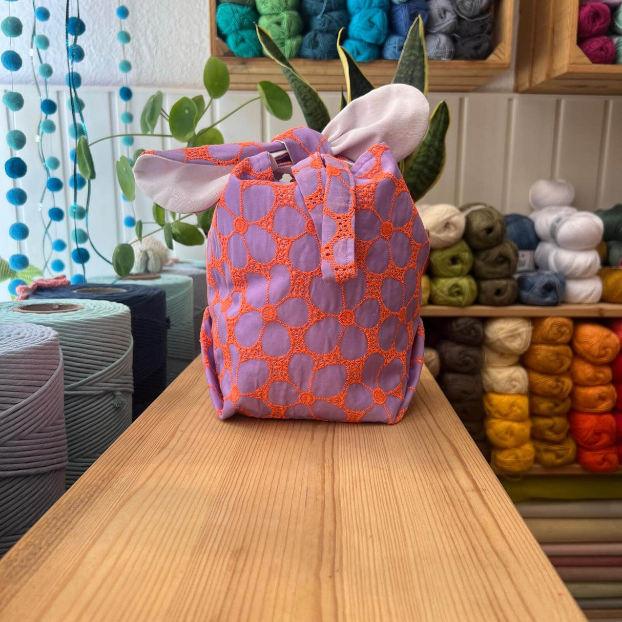 bunny bag midi flor malva 2