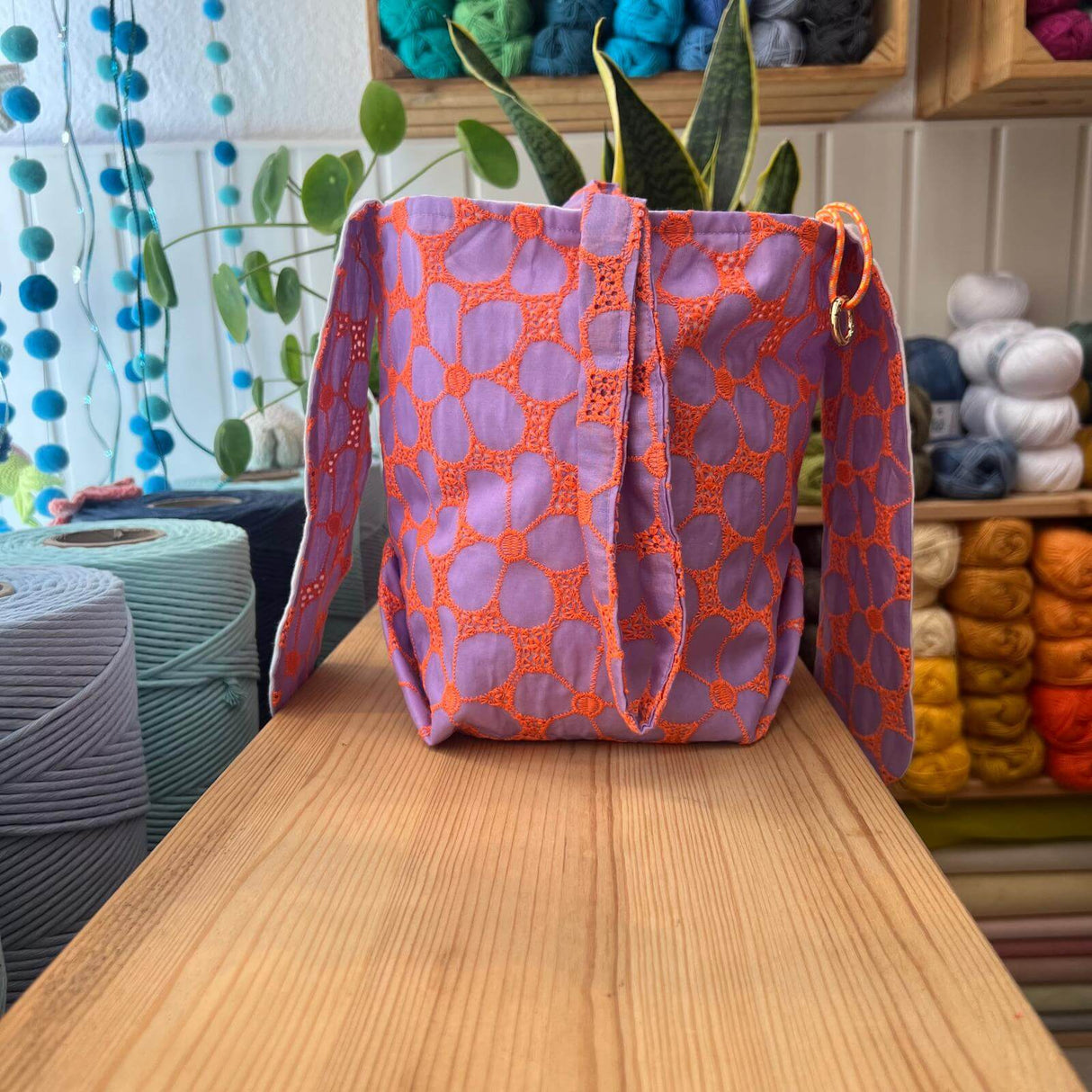 bunny bag midi flor malva 3