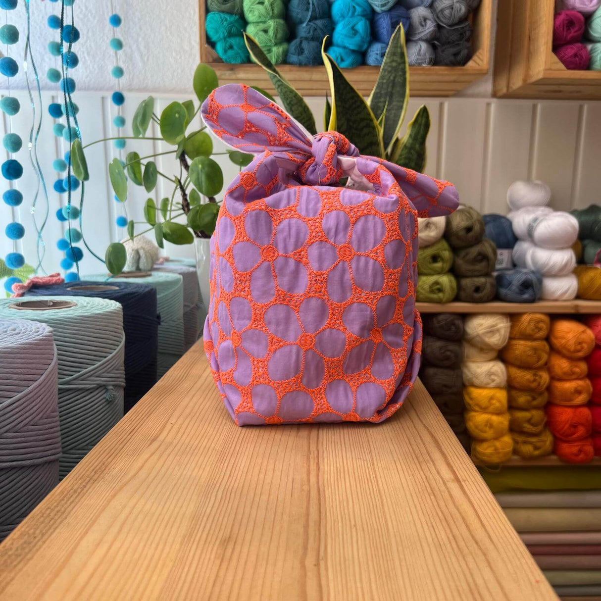 bunny bag midi flor malva