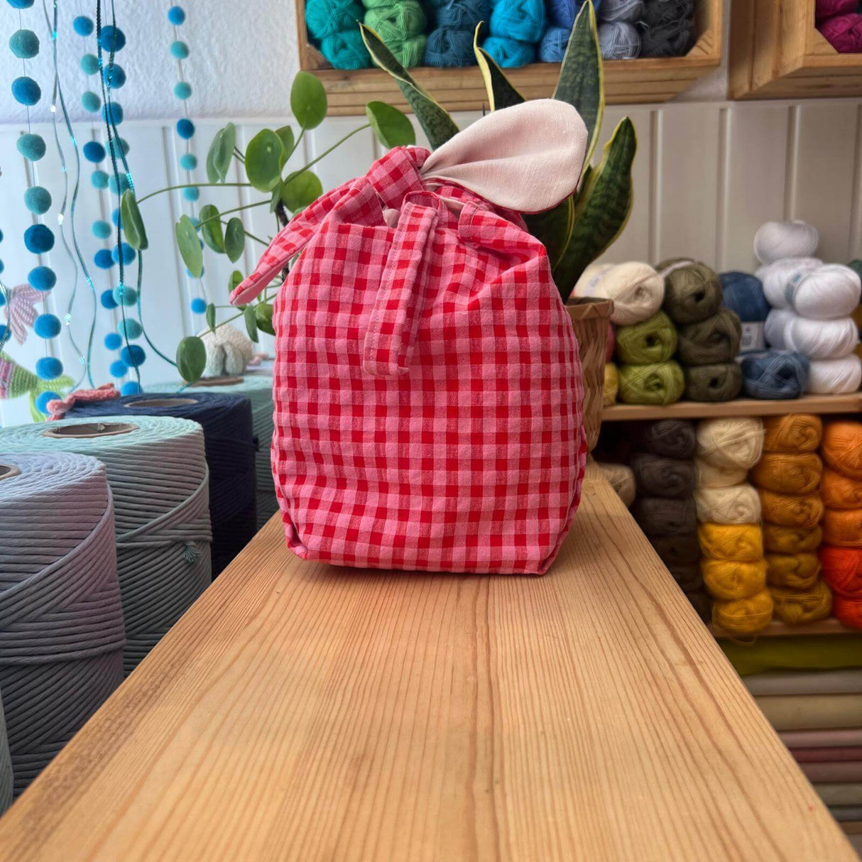 bunny bag midi rosa rojo 2