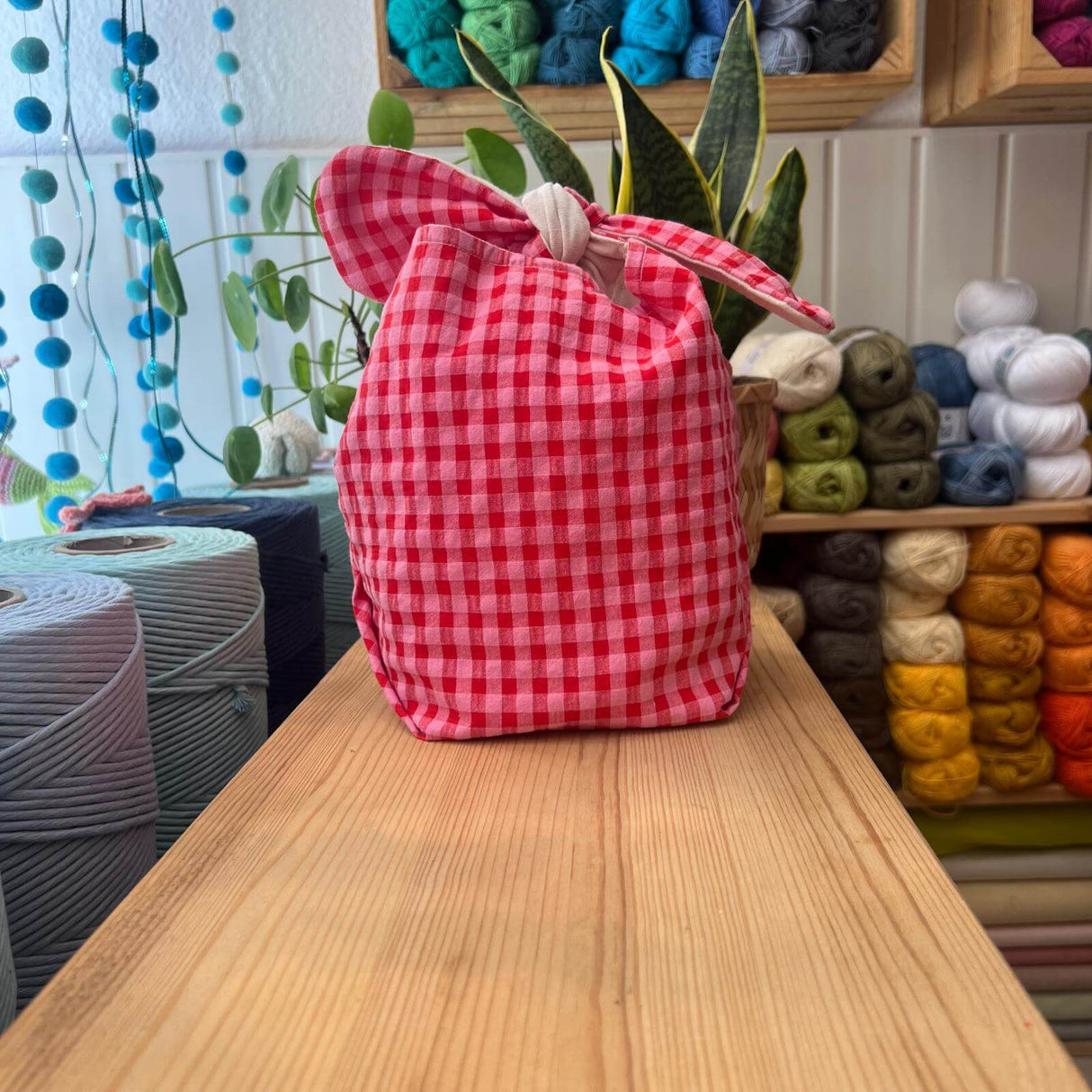 bunny bag midi rosa rojo