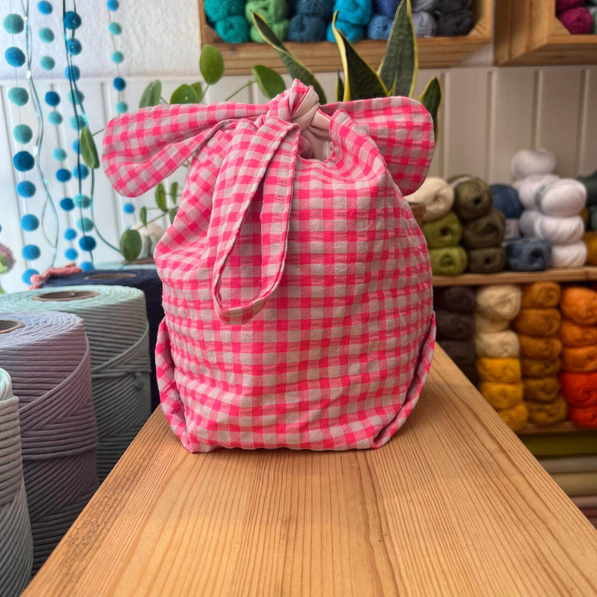 bunny bag neon rosa 2