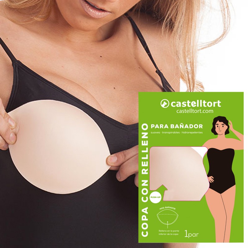 Copa con relleno para Bañador