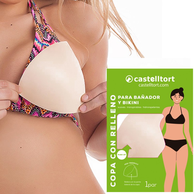 Copa con relleno para Bikini