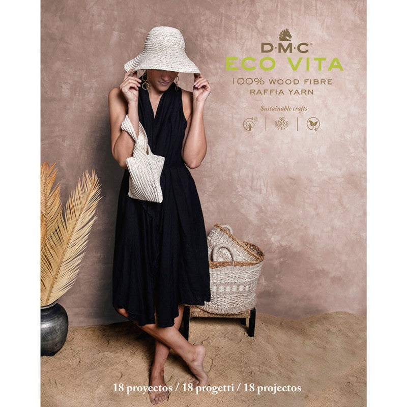 DMC Eco Vita - 18 proyectos con rafia
