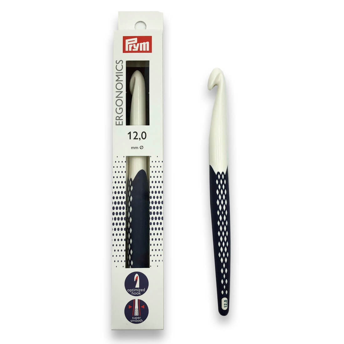 Ganchillo Prym Ergonomics – 6 mm a 12 mm 12mm