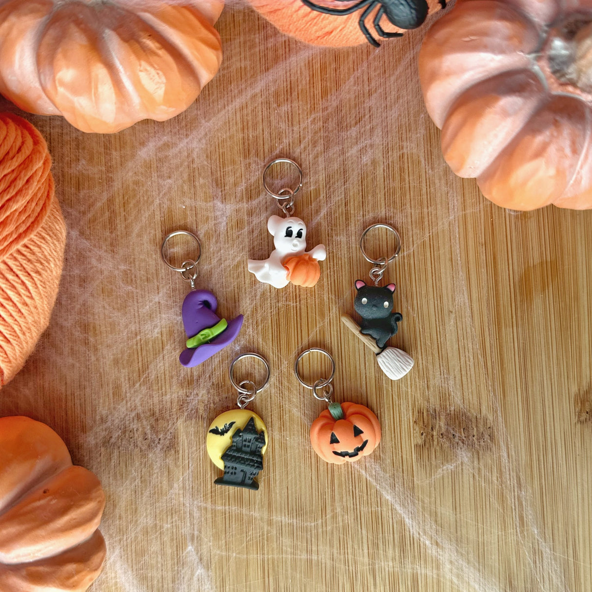 marcadores anillas Halloween