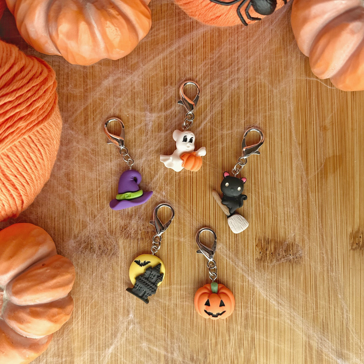 marcadores mosquetones Halloween