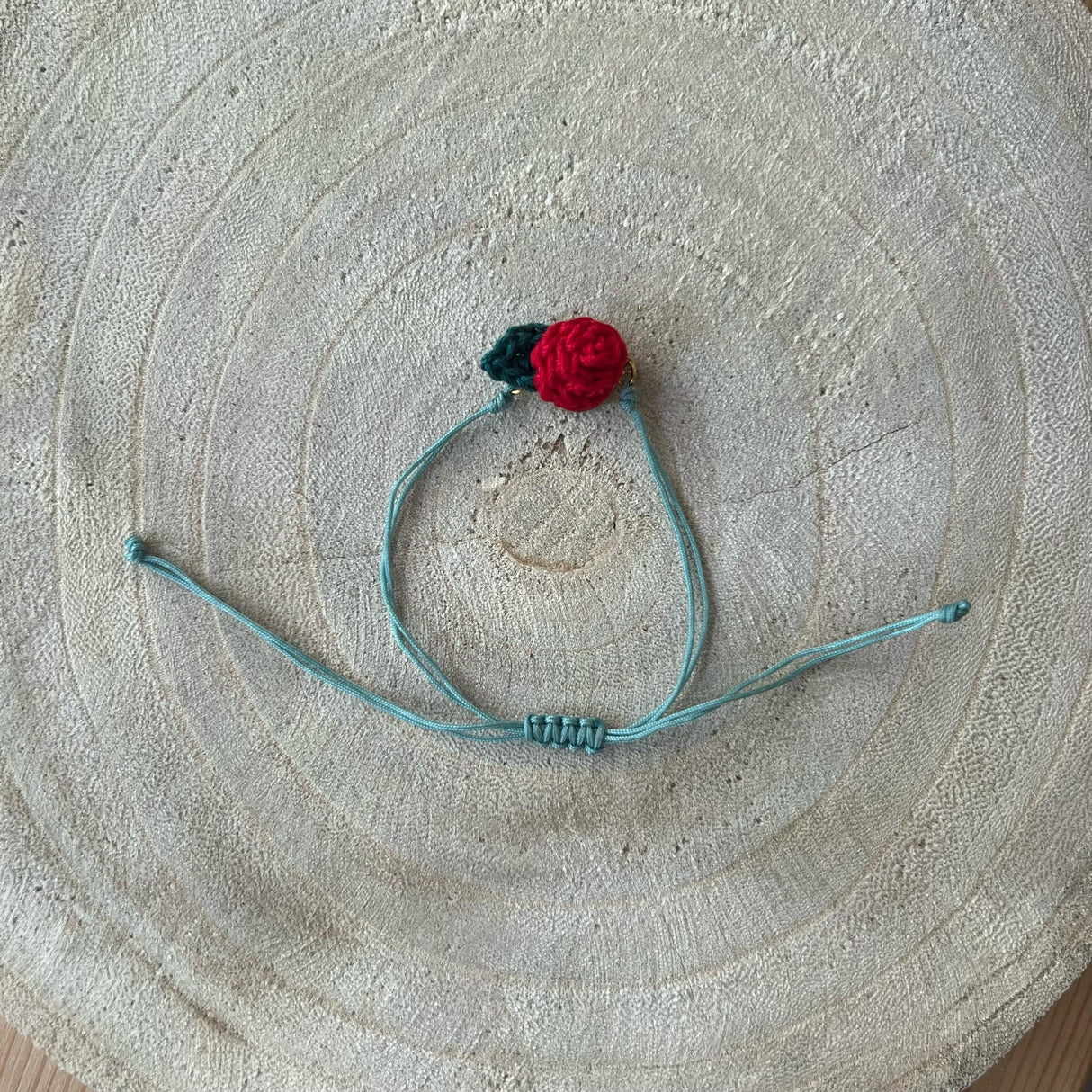 Pulsera de Nylon Rosa - Colección Sant Jordi