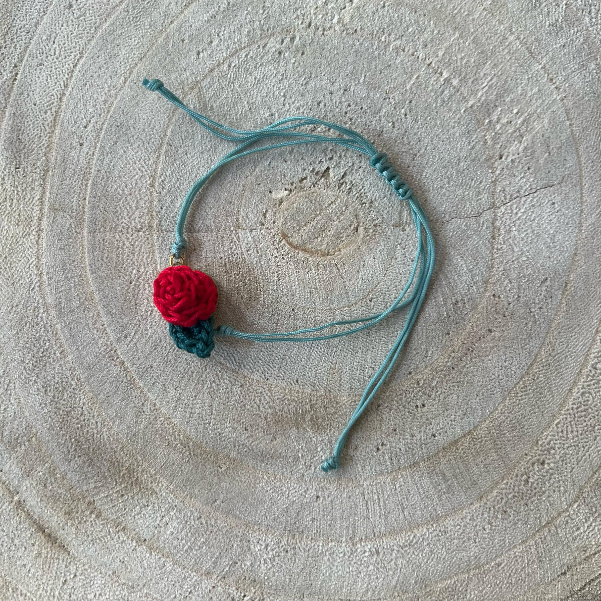 Pulsera de Nylon Rosa - Colección Sant Jordi