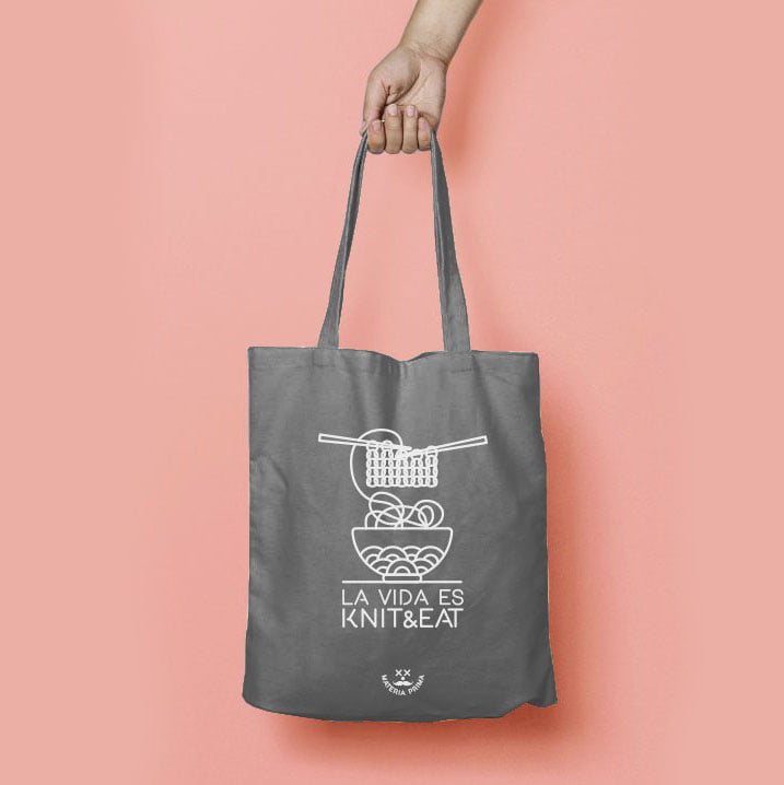 tote-bag-eat-antracita-dos-punts-shop-barcelona