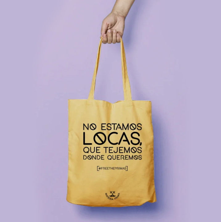 tote-bag-locas-mostaza-dos-punts-shop-barcelona