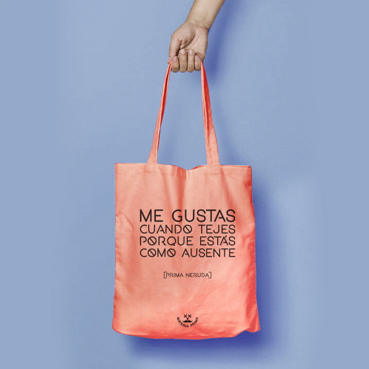 tote-bag-neruda-coral-dos-punts-shop-barcelona