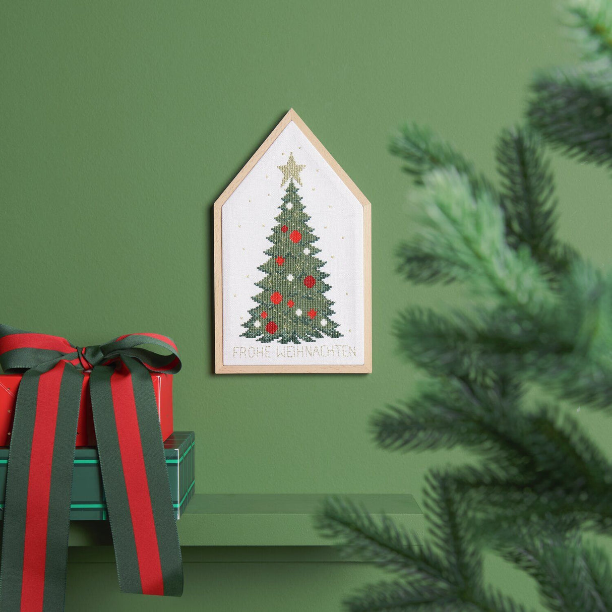 Kit de Bordado Árbol de Navidad Rico Design