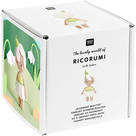 Kit Amigurumi Ricorumi Blooming Beauties - Snowdrops