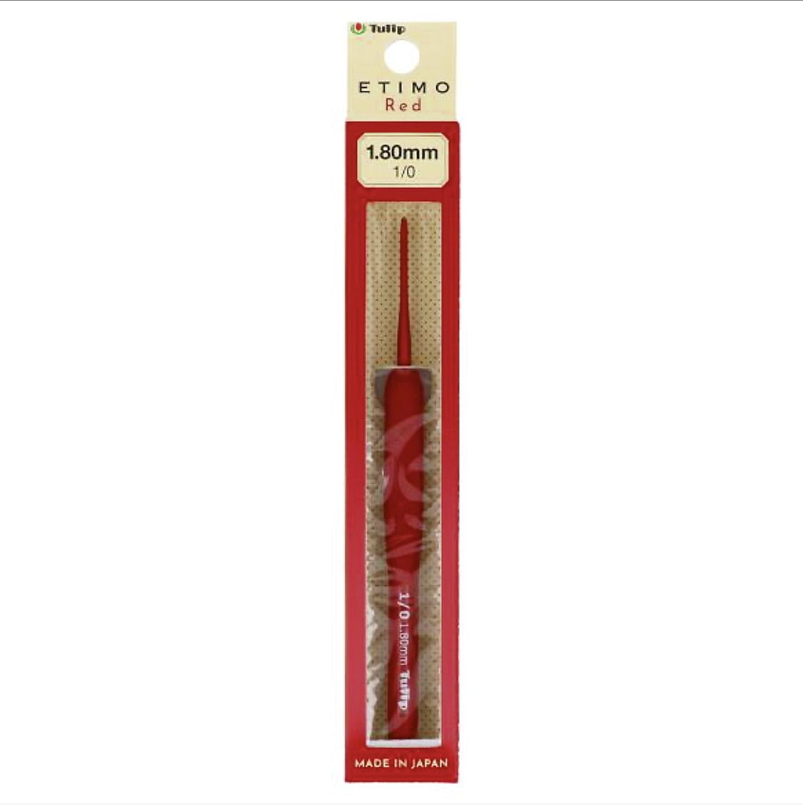 Ganchillo Tulip Etimo Red Edition 1,80 mm