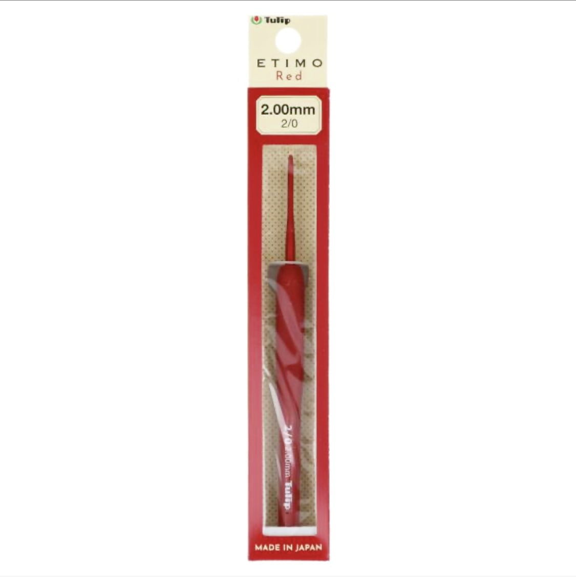 Ganchillo Tulip Etimo Red Edition 2,00 mm