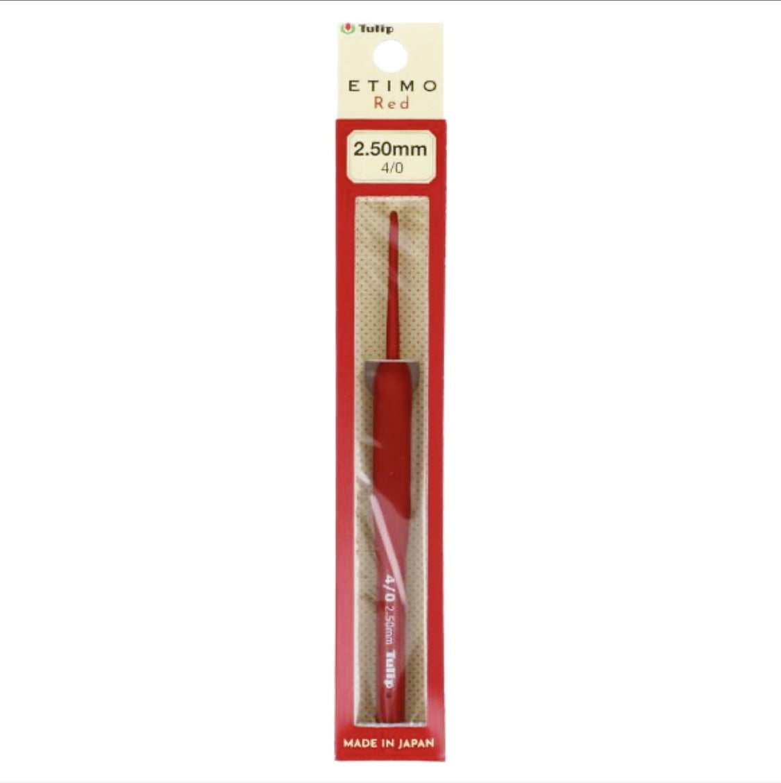 Ganchillo Tulip Etimo Red Edition 2,50 mm