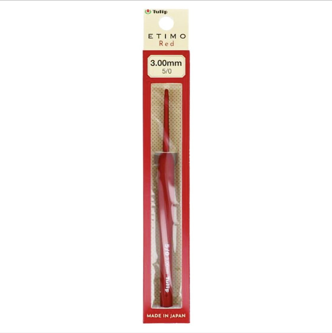 Ganchillo Tulip Etimo Red Edition 3,00 mm