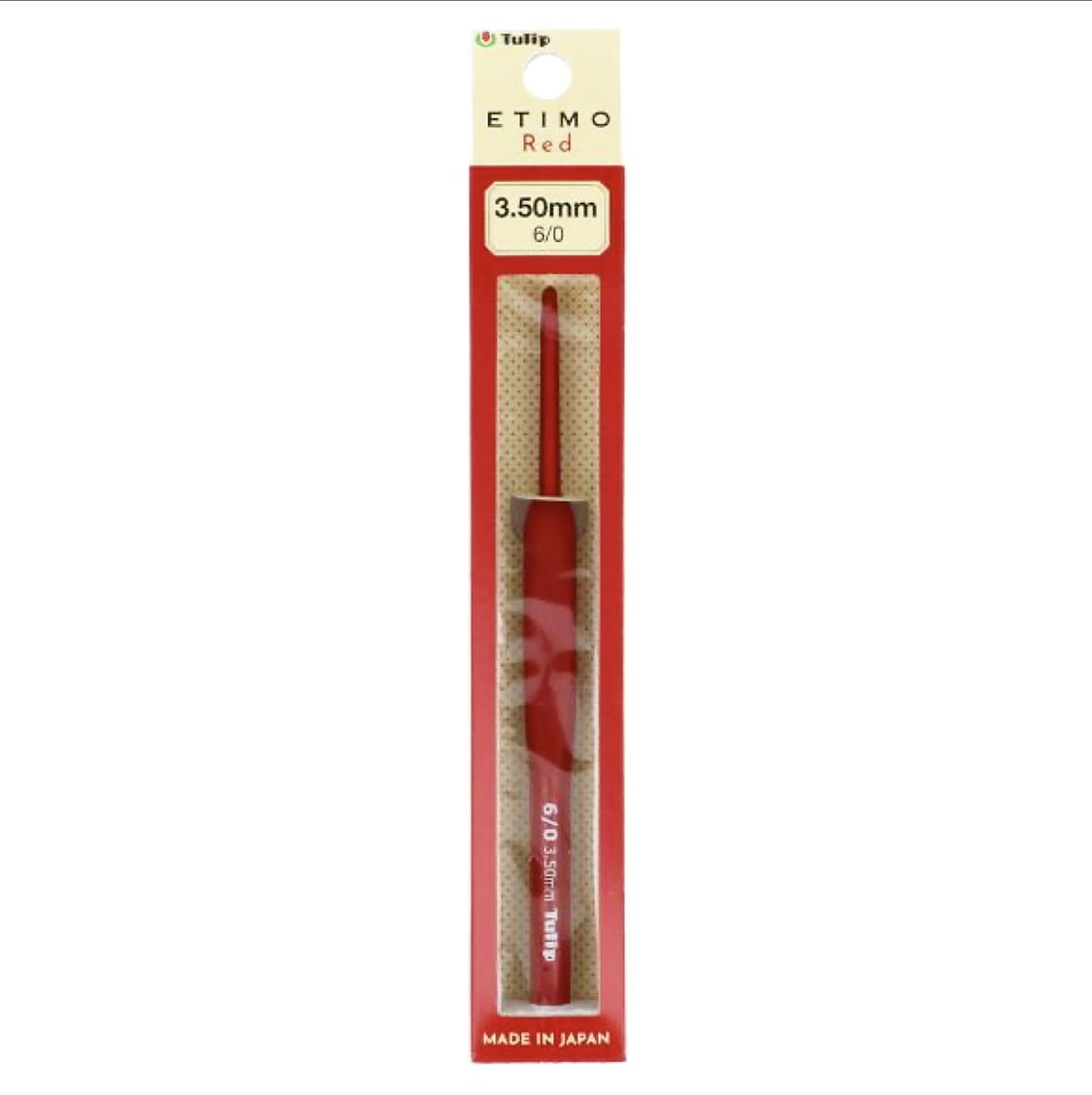 Ganchillo Tulip Etimo Red Edition 3,50 mm