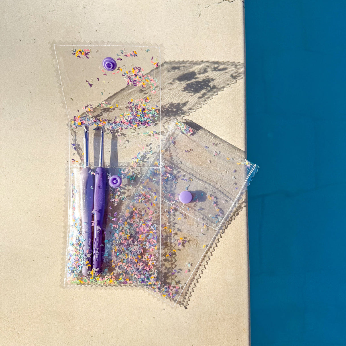 Estuche para ganchillos - Luna