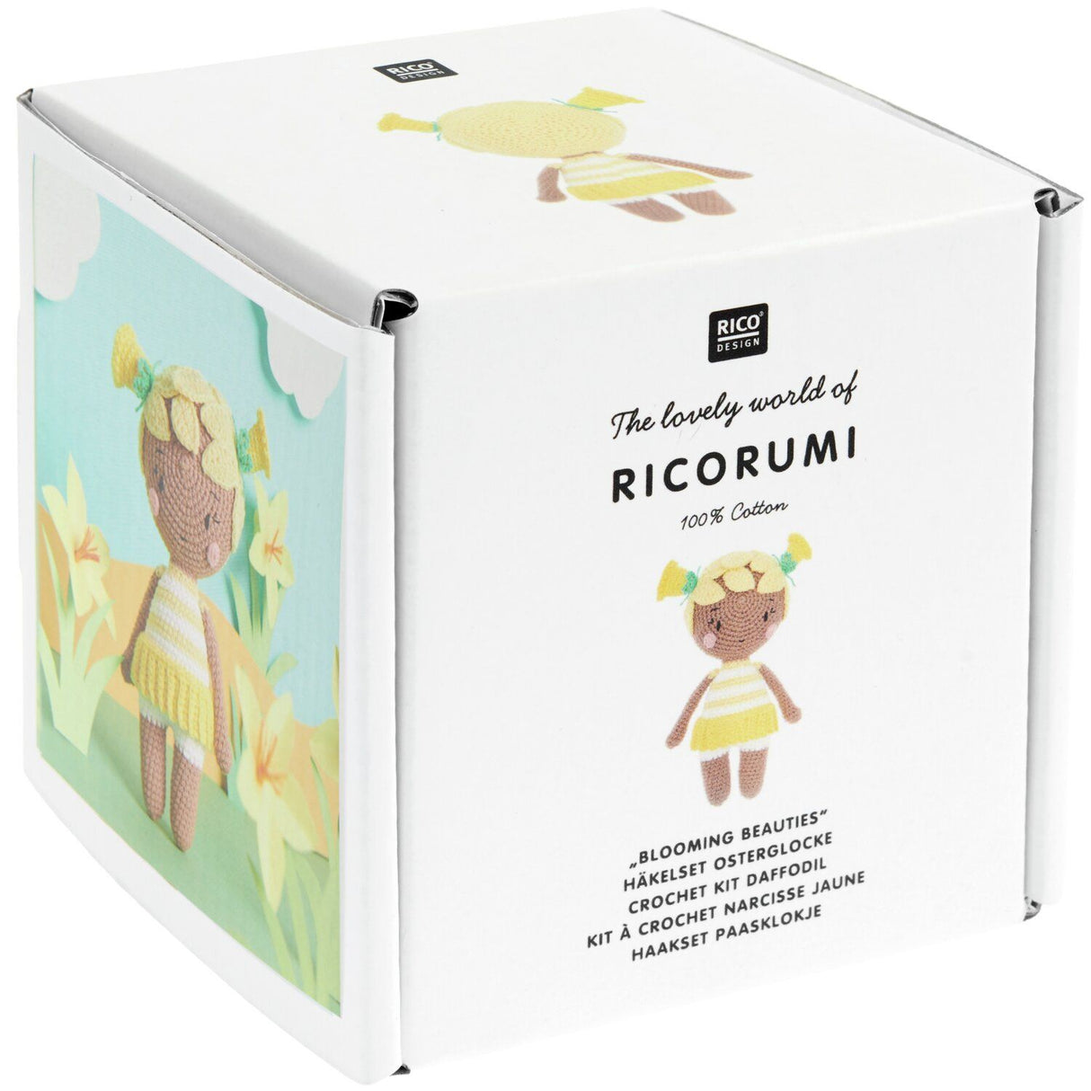 Kit Amigurumi Ricorumi Blooming Beauties - Narciso