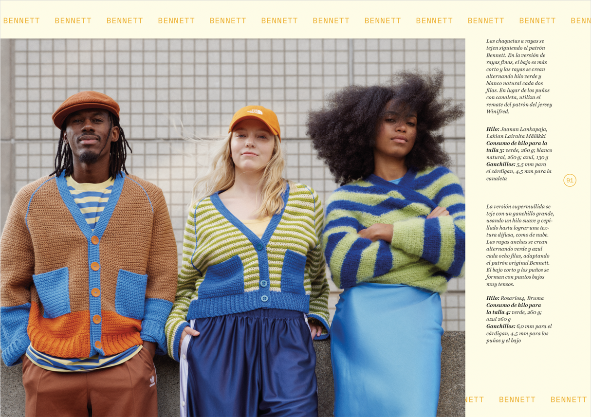 Fashion Crochet. Prendas de ropa Cool punto a punto. Un libro de Molla Mills