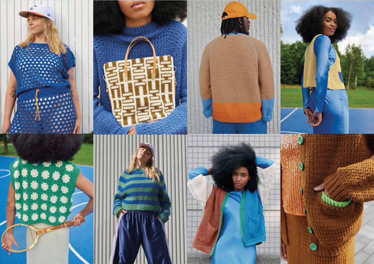 Fashion Crochet. Prendas de ropa Cool punto a punto. Un libro de Molla Mills