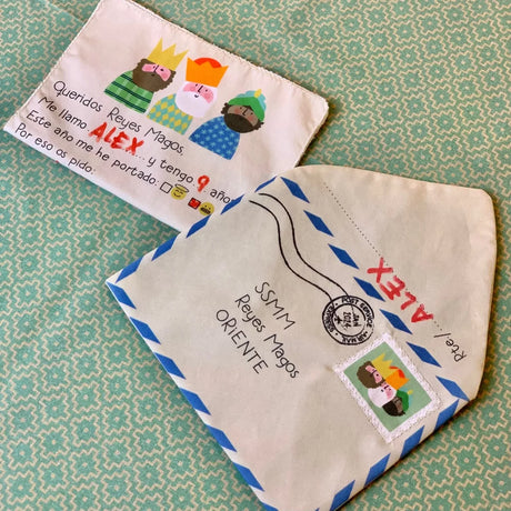 Carta Reyes Magos - Panel para cortar y coser LaBlu