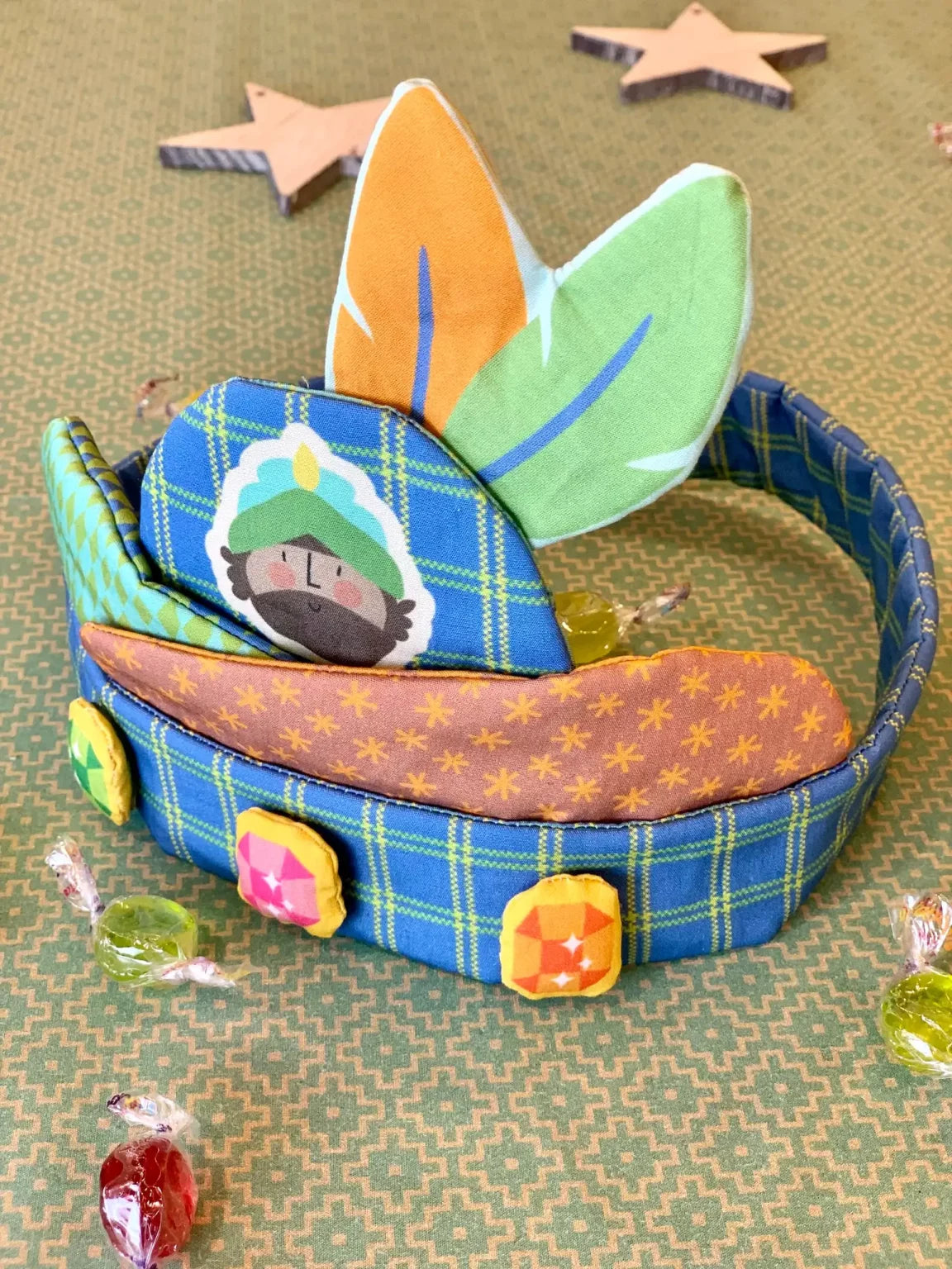 Corona Rey Baltasar - Panel para cortar y coser LaBlu