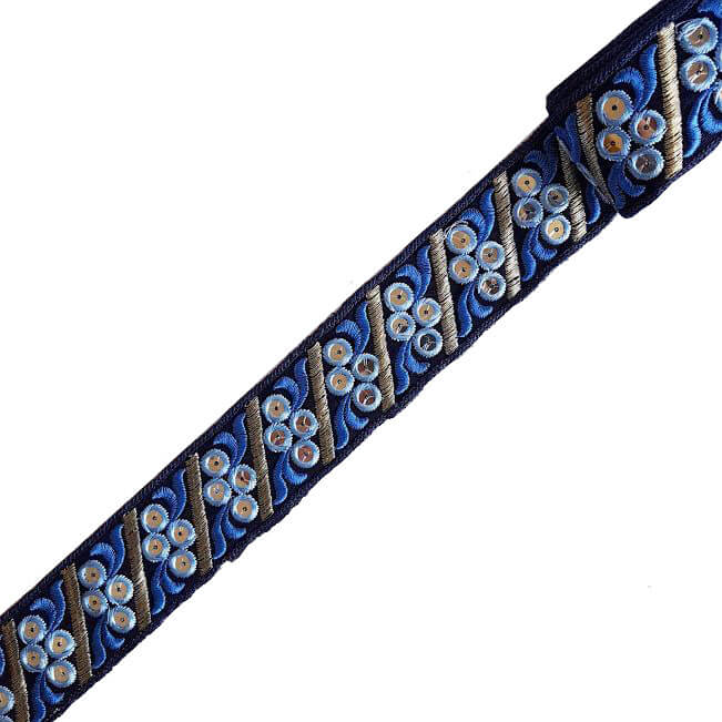 Dos_Punts_Barcelona_Pasamaneria_Hindu_Varanasi_Azul_1