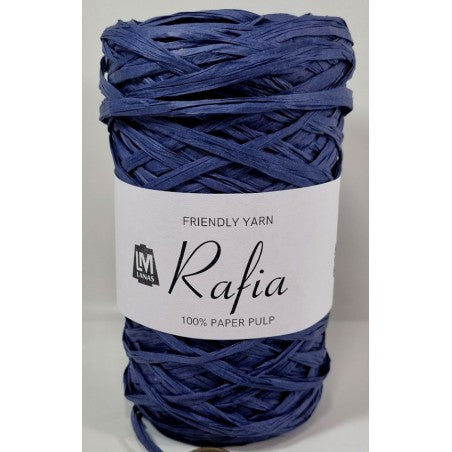 Kit Bolso Luna de @soniatorner - Versión Rafia LM 6202 Navy