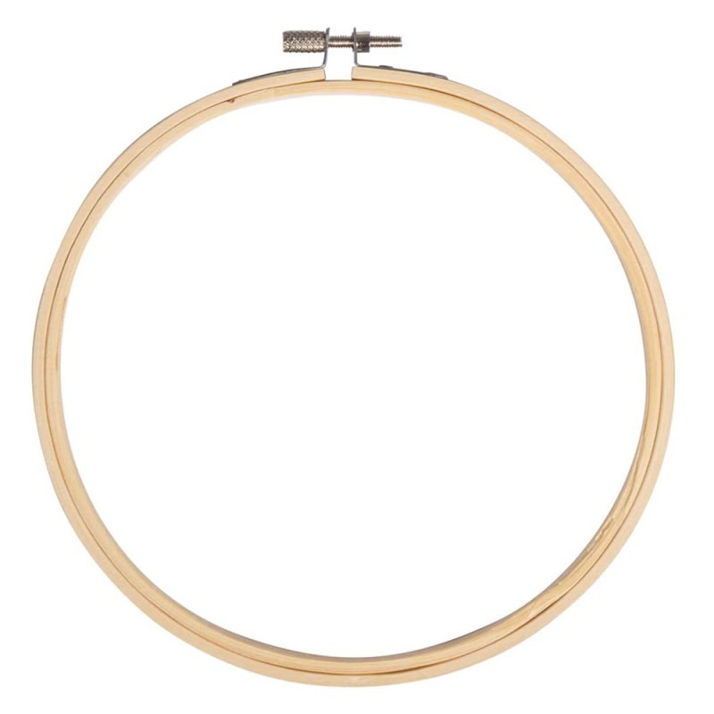 Bastidor circular de madera