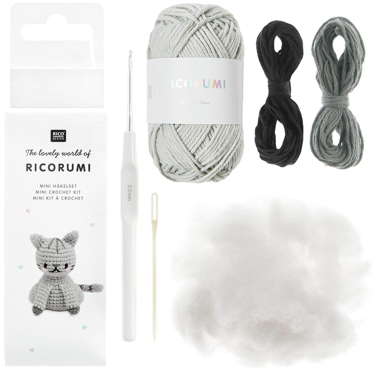 Ricorumi Mini Set Amigurumi - Gato
