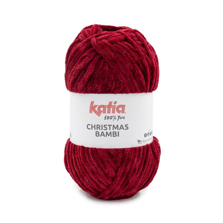 lana-hilo-christmasbambi-tejer-poliester-rojo-otono-invierno-katia-302-fhd
