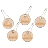 Pack 10 marcadores de madera Milward
