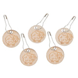 Pack 10 marcadores de madera Milward