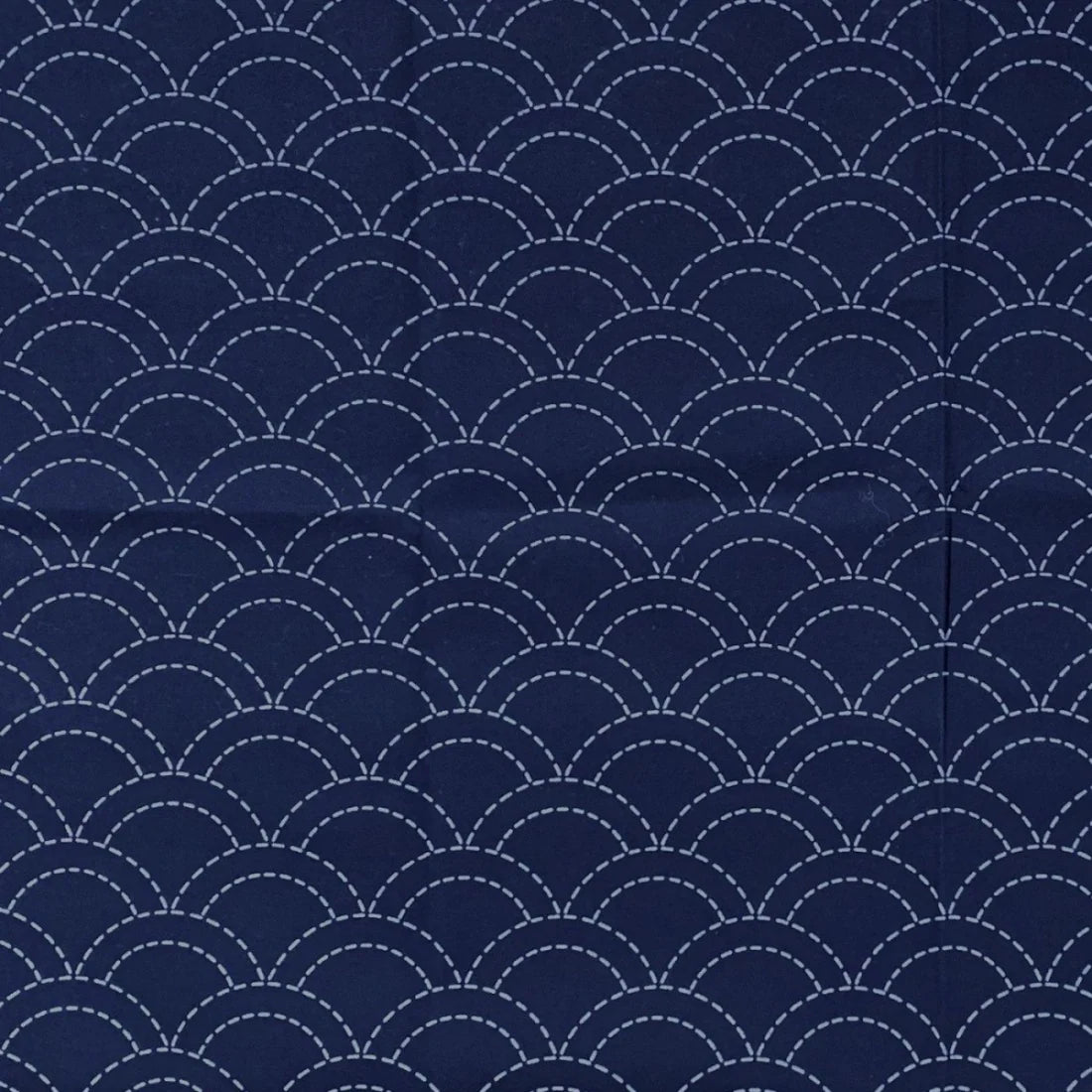 Tela Sashiko precortada - dibujo Ondas n.207