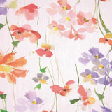 Katia Fabrics Recycled Canvas Slub Print - Multicolor Daisy
