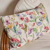 Katia Fabrics Lona Reciclada Slub Print - Multicolor Poppy