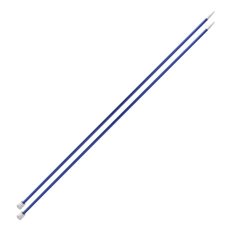 Agujas Rectas 40cm - KnitPro Zing 4mm
