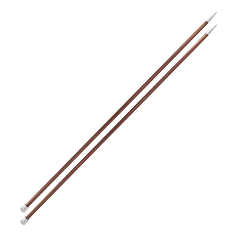Agujas Rectas 40cm - KnitPro Zing 5,5mm