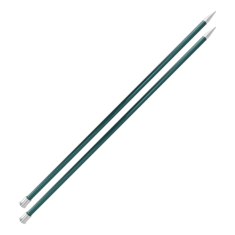 Agujas Rectas 40cm - KnitPro Zing 8mm